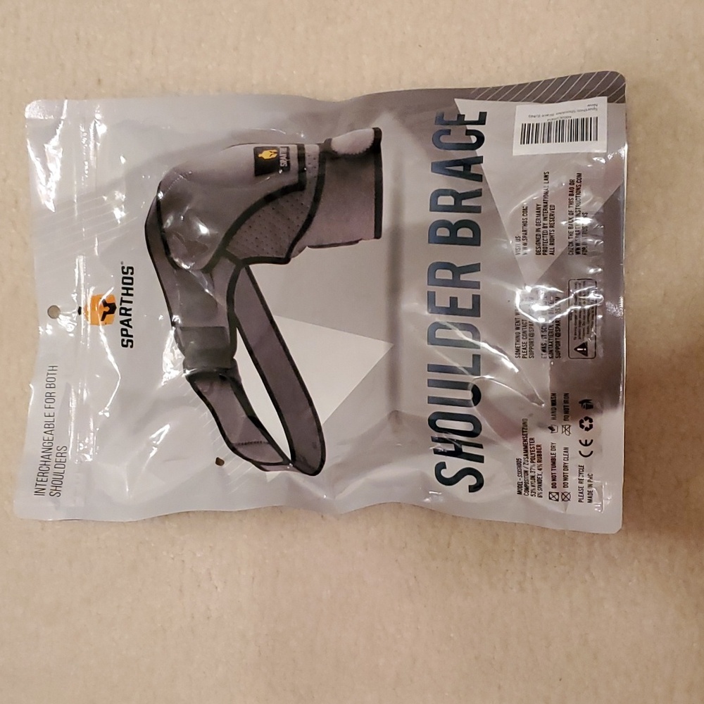 Sparthos Shoulder Brace Men Women & Interchangeable For Both Shoulders